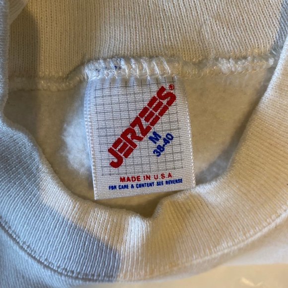 VINTAGE 90S PORTLAND SOUVENIR TOURIST WHITE SWEATSHIRT SIZE MEDIUM - Picture 7 of 7